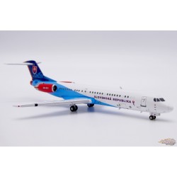 Slovakia Government Flying Service Fokker 100 / OM-BYC /  JC Wings  1:400 / LH4236