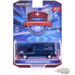 Bellingham Crisis Negotiation Team - 2020 Ford Transit LWB High - Responders Series 2 - 1/64 Greenlight - 67060 D