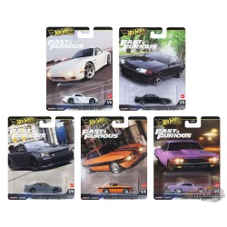 (Preorder) Hot Wheels - Car Culture - 1:64 - 2025 HW Fast & Furious - Release K- Ensemble De 5 Voitures - HNW46-956K