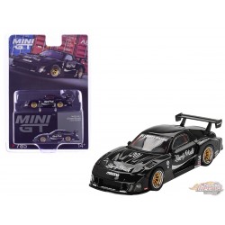 MAZDA RX-7 LB-Super Silhouette  Liberty Walk Noir - Mini GT - 1:64 - MGT00785 Passion Diecast