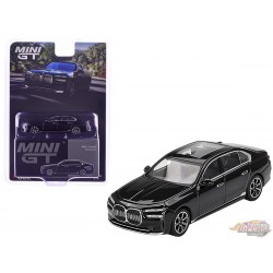 BMW i7 eDrive50 Saphir Noir - Mini GT - 1:64 - MGT00802 Passion Diecast