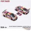 (Preorder) Honda NSX GT3 Evo22 - EVA RT Production Model Custom Type-08 - Pop Race 1:64 - PR640109