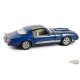 Chevrolet Camaro Z/28 1980 avec toit en T en bleu foncé avec bandes tricolores anthracite - 1/18 - Greenlight - 13691