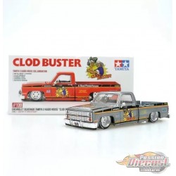 CHASE CAR Kaido★House - Chevrolet Silverado TAMIYA x KAIDO HOUSE Clod Buster - Mini GT - Mijo Exclusives - 1/64 - KHMG130GR