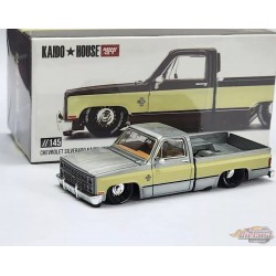 CHASE CAR Kaido★House - CHEVROLET SILVERADO VINTAGE SPEC V1 - Mini GT - Mijo Exclusives - 1/64 - KHMG145GR Passion Diecast