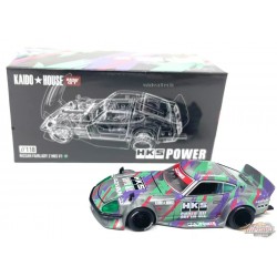 CHASE CAR Kaido★House - NISSAN FAIRLADY Z HKS - Mini GT - Mijo Exclusives - 1/64 - KHMG118GR Passion Diecast