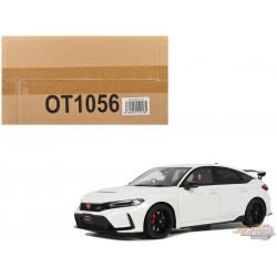 Honda Civic Type R Championnat Blanc - OTTO  1/18 OT1056 - Passion Diecast 