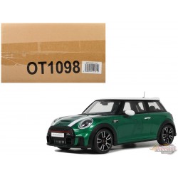 Mini Cooper JCW British Racing Green IV (F56) 2023 - OTTO  1/18 OT1098