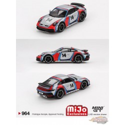 Porsche 911 Dakar Gris Glace Métallisé Rallye 1974 - Mini GT - 1:64 - MGT00964 Passion Diecast