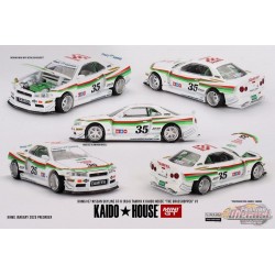 Nissan Skyline GT-R (R34) TAMIYA x KAIDO HOUSE The GRASSHOPPER V1 - Mini GT - Mijo Exclusives - 1/64 - KHMG167 Passion Diecast