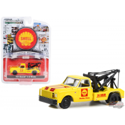 Shell Roadside Service 24 Hour - 1967 Chevrolet C-30 Wrecker - Shell Oil Special Edition Series 1 - 1/64 Greenlight - 41125 A