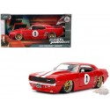 1969 Chevrolet Camaro No.1 - Red with White Stripes - Fast & Furious - Jada - 1/24 - 36151