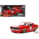 (Preorder) 1969 Chevrolet Camaro No.1 - Red with White Stripes - Fast & Furious - Jada - 1/24 - 36151
