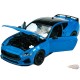 2024 Ford Mustang GT - Blue with Black Roof - Welly 1/25 - 24123W BL - Passion Diecast