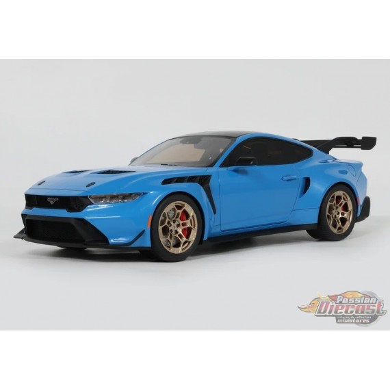 2024 Ford Mustang GTD Grabber Blue - 1/18 - GT SPIRIT - GT473