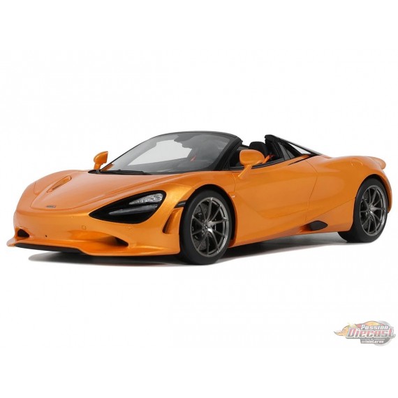 MCLAREN 750S SPIDER ORANGE 2024 - 1/18 - GT SPIRIT - GT488