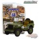 Utah Beach, Normandy - Theodore Roosevelts 1942 Willys Jeep - Battalion 64 Series 2 -1/64 Greenlight - 61020 A