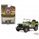 (Web Only) Utah Beach, Normandy - Theodore Roosevelts 1942 Willys Jeep - Battalion 64  -1/64 Greenlight - 61020 A