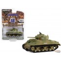 1944 M4 Sherman Tank "Hurricane" - U.S. Army World War II - Battalion 64 Series 3 - 1/64 Greenlight - 61030 B