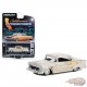 1955 Chevrolet Bel Air in Custom Light Gray Metallic and Gold - California Lowriders Series 2 -1/64 Greenlight - 63030 A