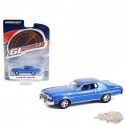 1974 Ford Gran Torino Sport 2-Door Hardtop - Medium Blue Metallic - GL Muscle Series 26 - 1-64 Greenlight - 13310 B
