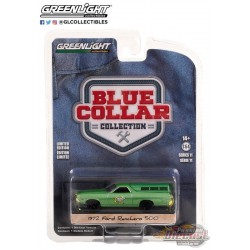 Quaker State - 1972 Ford Ranchero 500 avec coque de camping-car - Blue Collar Collection Series 11 - 1/64 Greenlight - 35240 B