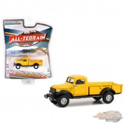 1946 Dodge Power Wagon en jaune construction - All-Terrain Series 15 - 1/64 Greenlight - 35270 A