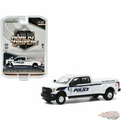 2019 Ford F-350 Fort Lauderdale, Florida Police Department Dive Team - Dually Drivers Series 4 - 1-64  Greenlight  - 46040 F