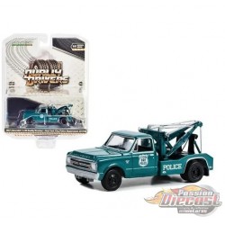 New York City Police Department - 1967 Chevrolet C-30 Dually Wrecker - Dually Drivers Series 12 - 1/64 Greenlight - 46120 A