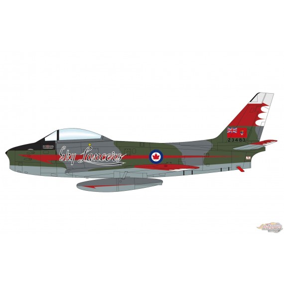 Canadair Sabre Mk 5 / RCAF Skylancers, no 23483, Canada, 1956 / Hobby Master 1:72  HA4325