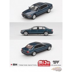 BMW 750IL Sorrento Blue Metallic - Mini GT - 1:64 - MGT00894 Passion Diecast