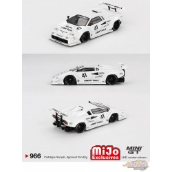 Lamborghini Countach LB-WORKS Blanc 2024 Tokyo Auto Salon - Mini GT - 1:64 - MGT00966 Passion Diecast