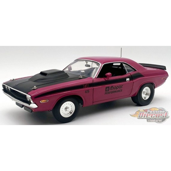 Mopar Performance - 1971 Dodge Challenger T/A Moulin Rouge - Limited 504 Piece - ACME - 1/18 - A1806029