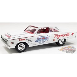 Don Grotheer - 1967 Plymouth Belvedere II Super Stock en blanc - Production estimée à 400 - ACME - 1/18 - A1806705