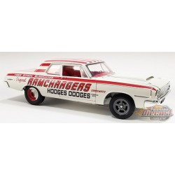 RAMCHARGERS - Dodge 330 1964 en blanc et rouge - Production strictement limitée 504 - ACME - 1/18 - A1806900