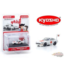 Circuit Wolf Nissan Fairlady Z 432R - Blanc - Kyosho 1:64 - 07009B4 - Passion Diecast 