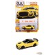 Ford Mustang Shelby GT500 2021 en fibre de carbone en jaune vif avec toit noir - Auto World - 1/64 - AWSP171 A