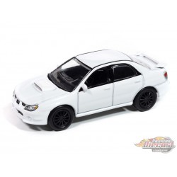 Subaru WRX 2006 Mecum Auctions en blanc pur - Johnny Lightning 1/64 - JLCT015 E Passion Diecast