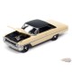 Ford Galaxie 500XL 1964 en jaune soleil avec toit noir - Auto World - 1/64 - AWSP174 A