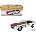 Weidner Pontiac Drag - 1968 Pontiac Firebird First Ram Air II in White and Red - ACME - 1/18 - A1805221