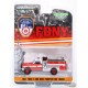 FDNY - 1987 Ford F-350 Mini Pumper Fire Truck - Hobby Exclusive - 1/64 Greenlight - 30502