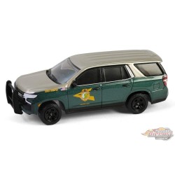 New Hampshire State Police - 2023 Chevrolet Tahoe Police Pursuit - Hot Pursuit Series 46 - 1/64 Greenlight - 43040 F