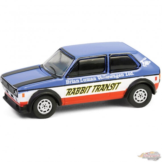 Rabbit Transit - 1980 Volkswagen Rabbit GTI Widebody - Club Vee-Dub Series 20 - 1/64 Greenlight - 36110 E