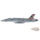 (Preorder) McDonnell Douglas F/A-18E Super Hornet / USN VFA-87, USS G.H.W. Bush, 2017 / Hobby Master 1:72 HA5141
