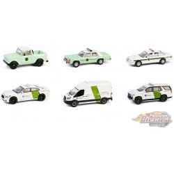 U.S. Customs and Border Protection Border Patrol - Hot Pursuit - Assortiment - 1/64 Greenlight - 43035 - Passion Diecast