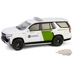 US Border Patrol - 2023 Chevrolet Tahoe - Hot Pursuit Series Special Edition - 1/64 Greenlight - 43035 F