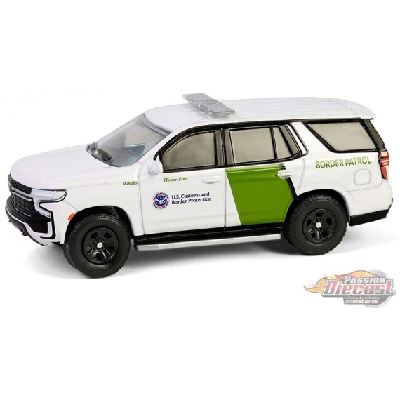 US Border Patrol - 2023 Chevrolet Tahoe - Hot Pursuit Series Special Edition - 1/64 Greenlight - 43035 F