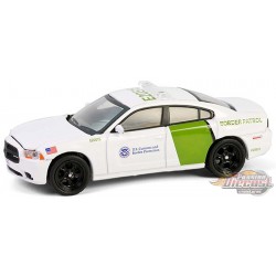 US Border Patrol - 2014 Dodge Charger - Hot Pursuit Series Special Edition - 1/64 Greenlight - 43035 D