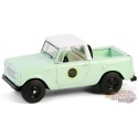 (Preorder) US Border Patrol - 1969 Harvester Scout Half Cab - Hot Pursuit Series Special Edition - 1/64 Greenlight - 43035 A