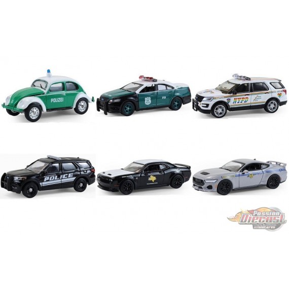 Hot Pursuit Series 47 - Assortiment - 1/64 Greenlight - 43050 - Passion Diecast